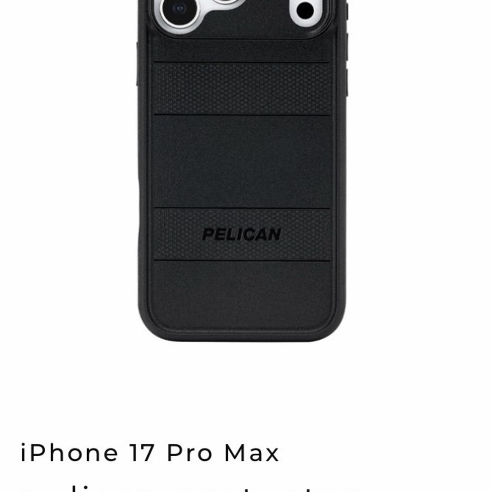 Pelican Black Tablet Case